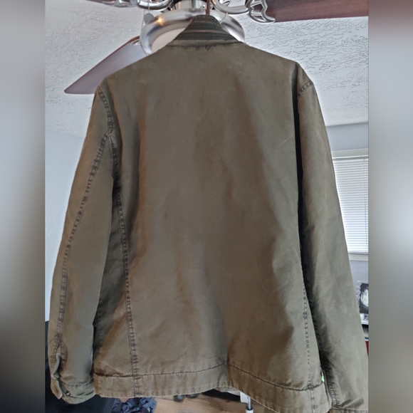 Levi's Olive-green Cotton Military Jacket - Picture 4 of 4